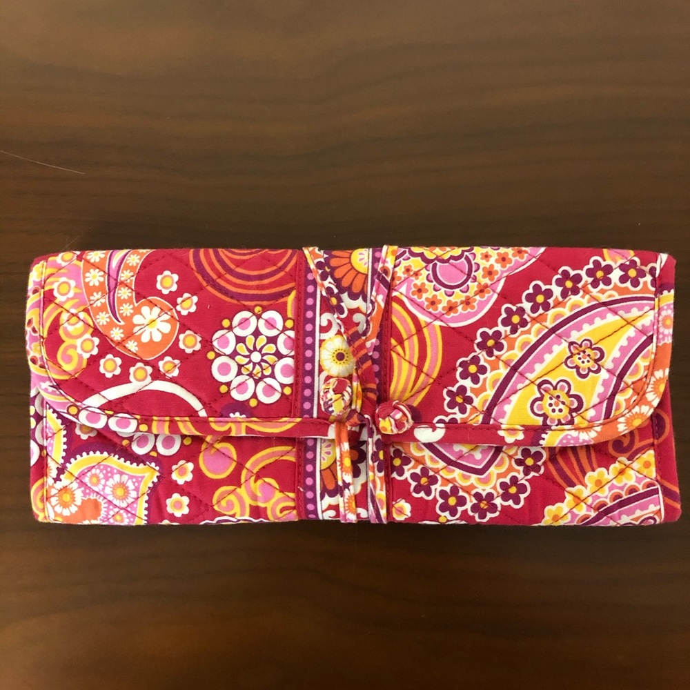 Vera Bradley Makeup Brush Carrier